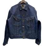 【曜日割引対象外】 ヴィンテージ vintage LEE 60's 101-J 濃紺 デニムジャケット ジャケット ブルー 48サイズ 201MT-4892 VB