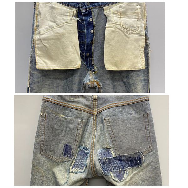 【曜日割引対象外】 リーバイス Levi's 60's 70's 501 BIG E ボタン裏6 W29 デニム ブルー 201MB-1118 VB