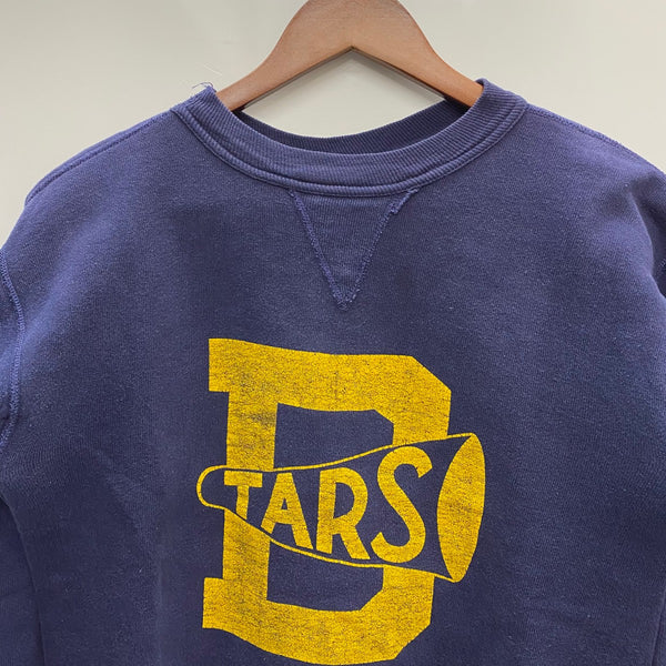 【曜日割引対象外】 ヴィンテージ vintage 50's~ print sweat shirt  スウェット ネイビー 201MT-3601 VB