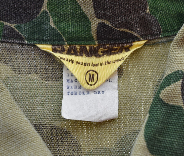 ヴィンテージ Vintage 70s RANGER ダックハンターカモ ハンティングジャケット 70's レンジャー 三角タグ ジャケット マルチカラー Mサイズ 103MT-3454