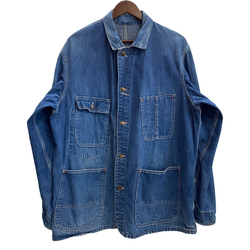 【曜日割引対象外】 ヴィンテージ vintage 60's ビッグマック BIGMAC デニムジャケット カバーオール ジャケット ブルー 201MT-3763 VB