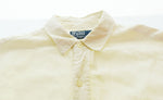 ラルフローレン RalphLauren 90s 90's Polo by Ralph Lauren LINEN×SILK リネン シルク シャツL/S White 長袖シャツ ホワイト Sサイズ 103MT-2675
