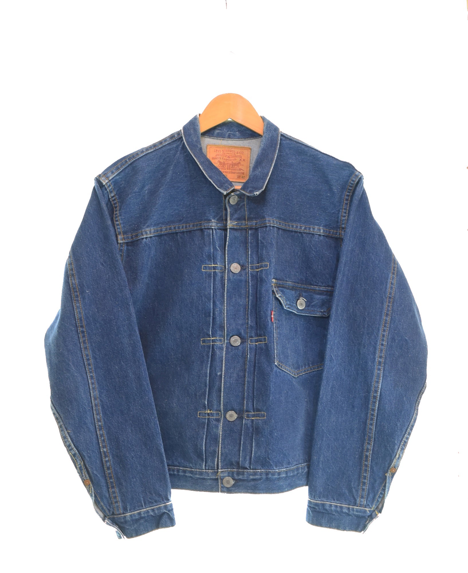 リーバイス Levi's 90s バレンシア製 506XX デニムトラッカー
