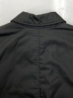 プラダ PRADA NYLON JACKET ナイロン ジャケット ジップアップ アーカイブ アウター 黒 ジャケット 無地 ブラック Sサイズ 104MT-1549