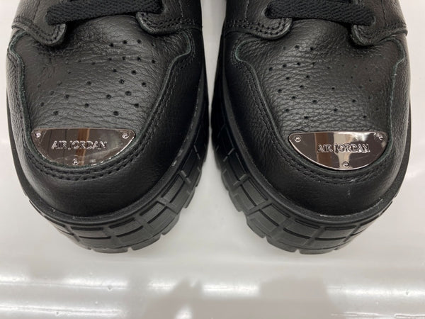 ナイキ NIKE 25年製 Women's Air Jordan 1 Brooklyn Low ウィメンズ エアジョーダン1 ブルックリン ロー 厚底 ヒール BLACK 黒 HF3184-001 レディース靴 スニーカー ブラック 24.5cm 104S-912