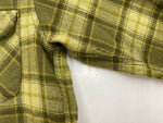 ペンドルトン PENDLETON 60's 60年代 Vintage ヴィンテージ ボードシャツ 開襟 オープンカラー ウールシャツ 緑 長袖シャツ チェック グリーン Mサイズ 104MT-1313