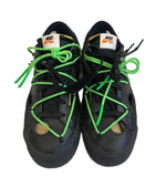 ナイキ NIKE ×Off-White Blazer Low Black and Electro Green オフホワイト ブラック アンド エレクトログリーン メンズ靴 スニーカー ブラック 26cm 101sh-2422