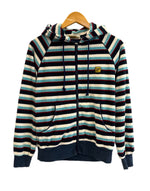 ヒステリックグラマー HYSTERIC GLAMOUR ボーダー パーカー 2CF-4130 パーカ ブルー フリーサイズ 101LT-252