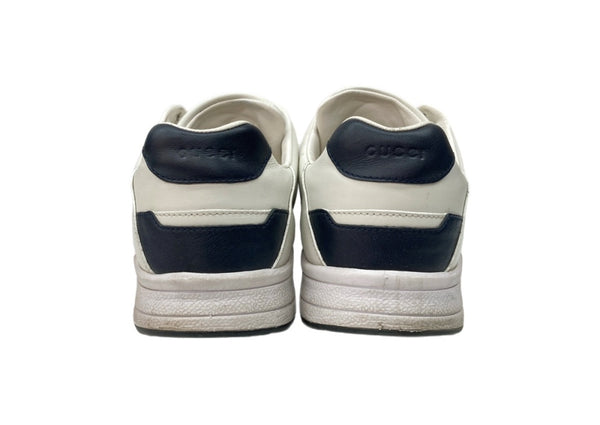 グッチ GUCCI INTERLOCKING G インターロッキング ローカット スニーカー GGロゴ シューズ 白 紺 426184 メンズ靴 スニーカー ホワイト サイズ 5 1/2 104S-1064