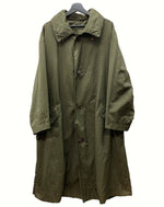 イッセイミヤケ ISSEY MIYAKE 90s NYLON LONG COAT ナイロン ロング コート アーカイブ アウター ジャケット 緑 ME23-FA008 コート 無地 カーキ Mサイズ 104MT-826