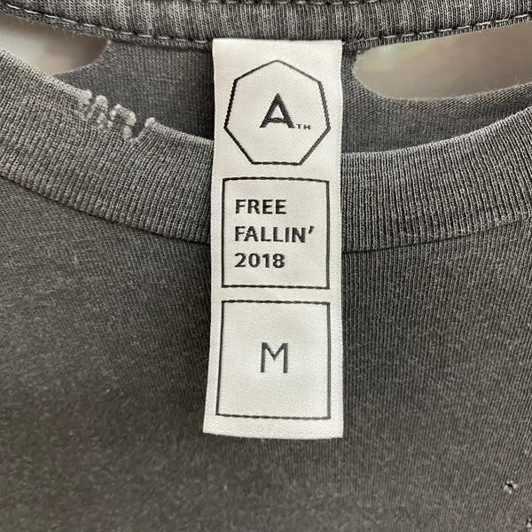 アルケミスト ALCHEMIST ダメージ加工 AL-A18-0000-015 ロンT グレー Mサイズ 201MT-4112