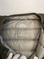 ダントン DANTON ダウンジャケット インナーダウン 中綿 オリーブ 緑 KW12-111-02 XL ジャケット カーキ 101MT-5256