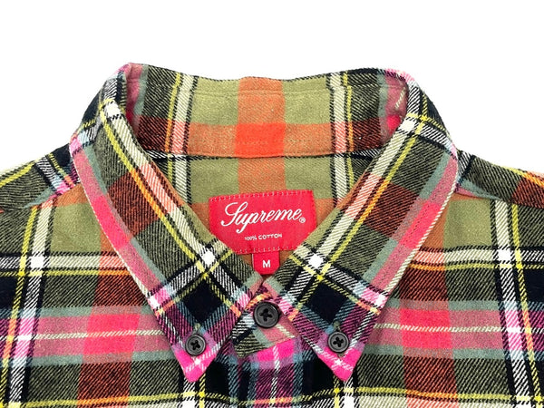 シュプリーム SUPREME 17AW Tartan Flannel Shirt 長袖シャツ マルチカラー L 601MT-54