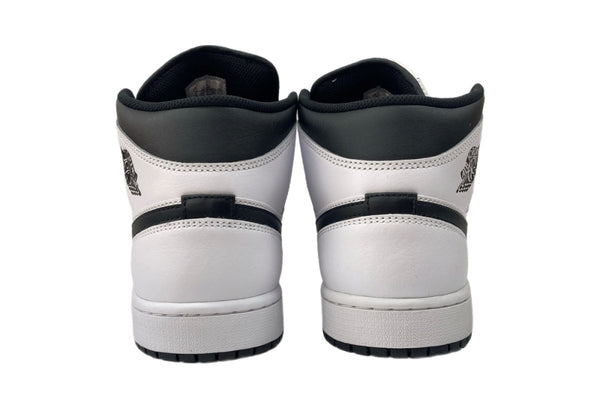 ナイキ NIKE 23年製 AIR JORDAN 1 MID エア ジョーダン ミッド AJ1 ジャンプマン バスケ シューズ 白 黒 DQ8426-132 メンズ靴 スニーカー ホワイト 28cm 104S-874