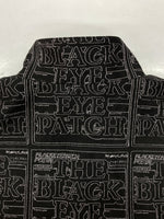 ブラックアイパッチ BlackEyePatch × Wasted Youth ウエステッド ユース Track Jacket トラック ジャケット ジップアップ 刺繡 黒 ジャージ ロゴ ブラック Lサイズ 104MT-931