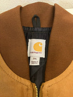 カーハート Carhartt 00's DUCK VEST ARCTIC QUILT LINED V01-BRN BROWN ブラウン ナイロンキルティングライナー コットン ダック 2XL ベスト ブラウン 3Lサイズ 101MT-3704