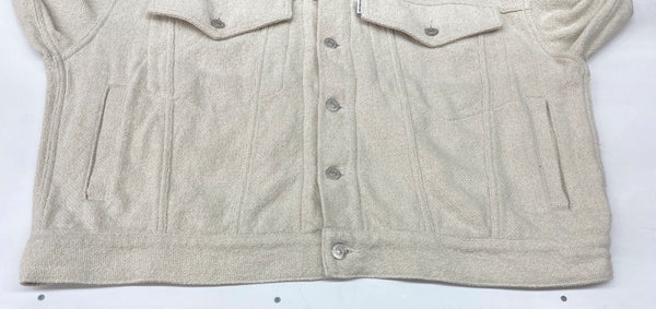 クーティー COOTIE 3rd Type Jacket サード タイプ トラッカー ジャケット 白 ジャケット 無地 ホワイト Mサイズ 104MT-2100