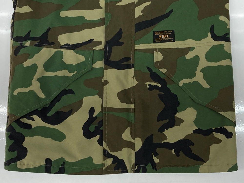 90s ダブルタップス 迷彩柄 2way ナイロンジャケット S WTAPS(ダブルタップス) カモフラ ナイロン ジャケット152LTDT-JKM01S