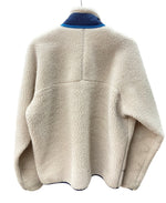 パタゴニア PATAGONIA 20AW CLASSIC RETRO-X クラシック レトロX フリース ボア ジャケット 白 STY23056FA20 ジャケット ロゴ ベージュ Lサイズ 104MT-1383