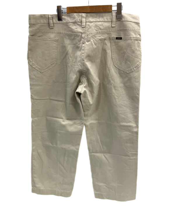 リー Lee 70's 70年代 大文字LEE Lee-PReST Leens ツイル ワークパンツ 42TALON ZIPPER VINTAGE ヴィンテージ ボトムスその他 ホワイト 101MB-683