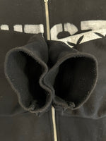 ネスト THE NEST ARMY ZIP UP HOODIE 黒 パーカ ブラック Lサイズ 101MT-4853