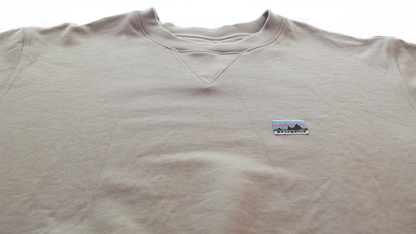パタゴニア PATAGONIA 25SS スウェット 前V ガゼット ORGANIC COTTON 22765SP25 スウェット ベージュ LLサイズ 103MT-3408