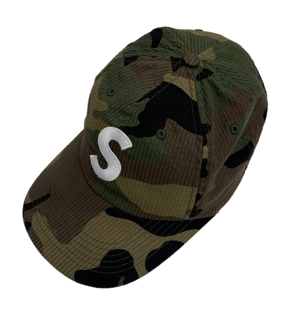 シュプリーム SUPREME Seersucker S Logo Woodland Camo シアサッカー エスロゴ ウッドランド カモ 帽子 メンズ帽子 キャップ カーキ 101hat-135