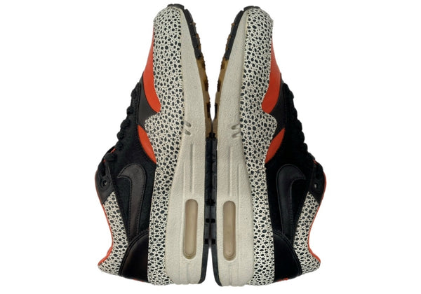 ナイキ NIKE 08年製 AIR MAX 1 SUPREME QK エア マックス サプリーム KEEP RIPPIN STOP SLIPPIN サファリ シューズ 黒 332326-801 メンズ靴 スニーカー オレンジ 27.5cm 104S-895