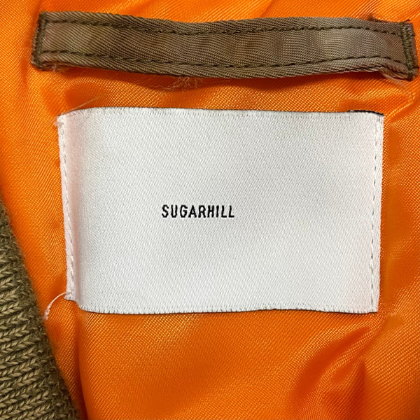 シュガーヒル SUGARHILL POUR CAMO MA-1 22AWJK02 ジャケット ブラウン 3サイズ 201MT-4133