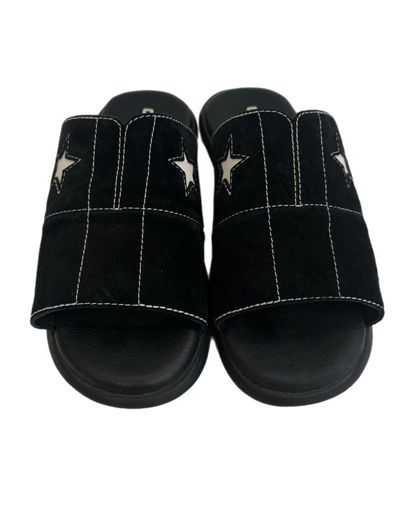 コンバース CONVERSE ADDICT ONE STAR SANDAL アディクト  ワンスターサンダル スエード 黒 35200130 メンズ靴 サンダル その他 ブラック 25cm 101sh-2093