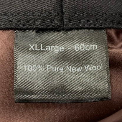 【中古】ハリスツイード MANNIX HAT Co  8パネル 帽子 メンズ帽子 ハンチング・キャスケット ネイビー 201goods-798