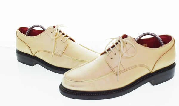 ヤマネクツテン 山根靴店  Uチップブーツ ローカット シューズ 2007 メンズ靴 その他 ベージュ 25cm 103S-1228