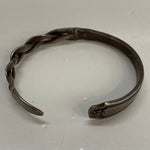 【曜日割引対象外】 【中古】ブラインドマントグス B.M.T BLIND MAN TOGS KNIFE BANGLE LACE ヴィンテージ メンズジュエリー・アクセサリー バングル シルバー 201goods-583 VB