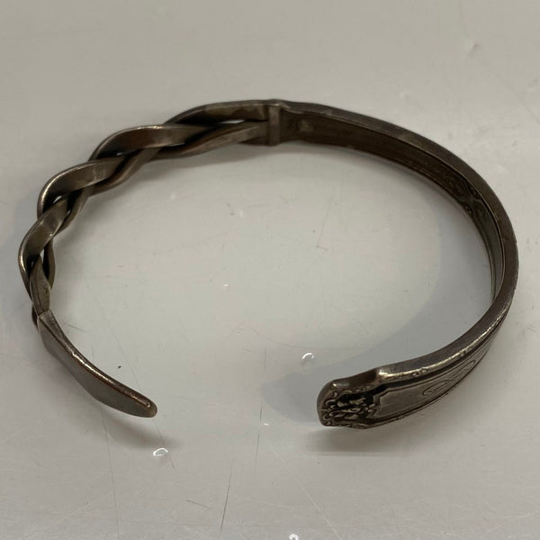【曜日割引対象外】 【中古】ブラインドマントグス B.M.T BLIND MAN TOGS KNIFE BANGLE LACE ヴィンテージ メンズジュエリー・アクセサリー バングル シルバー 201goods-583 VB