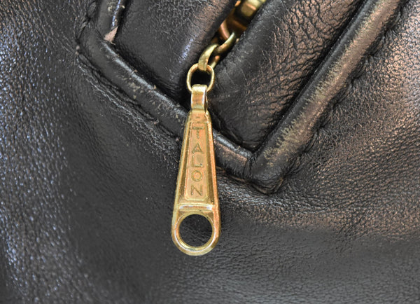 ヴィンテージ Vintage 70s ダブルライダースジャケット 70's TALONジップ ジャケット ブラック 103MT-2511