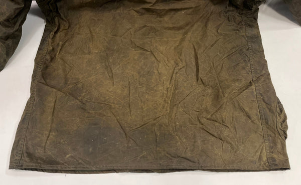 バブアー Barbour 90's 90年代 3ワラント BORDER ボーダー ワックス コットン オイルドジャケット コート VINTAGE ヴィンテージ A201 C42 ジャケット カーキ 101MT-5401