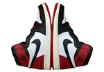 ナイキ NIKE 24年製 AIR JORDAN 1 RETRO HIGH OG BLACK TOE REIMAGINED エア ジョーダン レトロ ハイ ブラック トゥ リイマジンド AJ1 つま黒 白 赤 黒 DZ5485-106 メンズ靴 スニーカー ブラック 27.5cm 104S-717