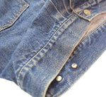 リーバイス Levi's 507XX 2nd 革パッチ ボタン裏17 両面タブ デニムジャケット 青 ジャケット ブルー 103MT-2177