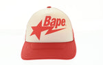 アベイシングエイプ A BATHING APE bape sta meshキャップ 001CPK801009M 帽子 メンズ帽子 キャップ レッド フリーサイズ 103H-70