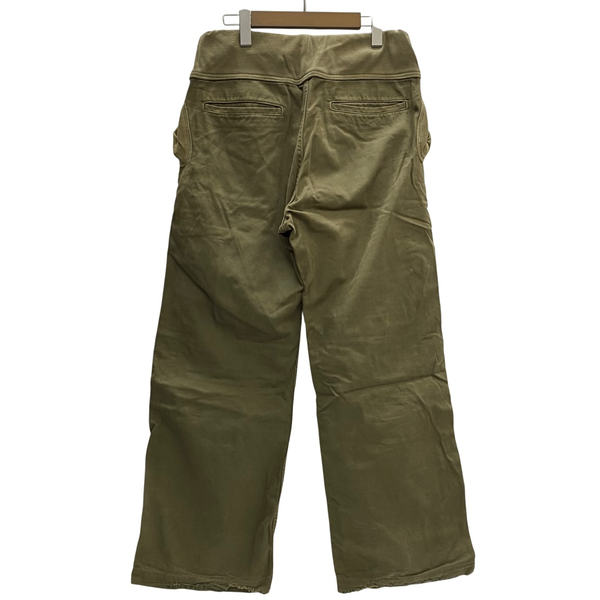 【曜日割引対象外】 キャピタル KAPITAL セーラーパンツ ピエロパンツ ボトムスその他 カーキ Mサイズ 201MB-992 VB