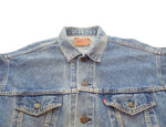 リーバイス Levi's 80s 90s 70507 デニムトラッカージャケット ボタン裏55 Made in USA 80's 90's USA製 ジャケット ブルー Lサイズ 103MT-3061