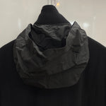 ジョーチア JOE CHIA 隠しフード付き ウールジャケット F20M_JA07B ジャケット ブラック Mサイズ 201MT-4423