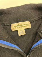 パタゴニア PATAGONIA 90s 90's 90年代 ハーフジップニット ヴィンテージ 黒 XL セーター ブラック 101MT-5277