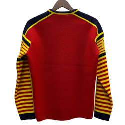 【曜日割引対象外】 ヴィンテージ vintage 70's DEMETRE SPIDER KNIT SWEATER セーター レッド Mサイズ 201MT-4206 VB