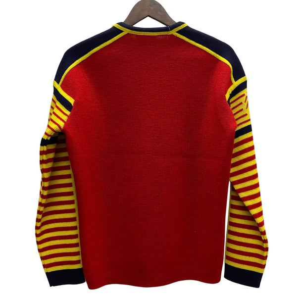【曜日割引対象外】 ヴィンテージ vintage 70's DEMETRE SPIDER KNIT SWEATER セーター レッド Mサイズ 201MT-4206 VB