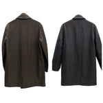 【曜日割引対象外】 ブルックスブラザーズ Brooks Brothers リバーシブル ステンカラーコート イタリア製 コート ブラウン Sサイズ 201MT-4325 VB