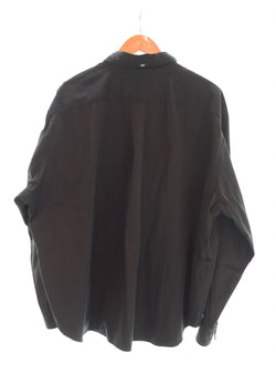 ウィンダンシー WIND AND SEA ロゴ プリント 長袖シャツ 黒 WDS-O-MILTECH-23-Q-SH-01 長袖シャツ ブラック Lサイズ 103MT-2165