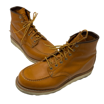 【曜日割引対象外】 レッドウィング RED WING Irish Setter 6-inch Moc 復刻 犬タグ 9875 メンズ靴 ブーツ その他 ブラウン 27.5cmサイズ 201-shoes1115 VB