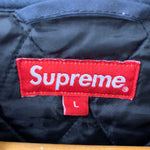 シュプリーム SUPREME 20AW Chains Quilted Jacket ジャケット ブラック Lサイズ 201MT-4666