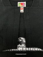 US US古着 90s 00s ARMAGEDDON TEE アルマゲドン Tシャツ Fruit of the Loomタグ ムービーT 映画 半袖 黒 Tシャツ ロゴ ブラック Mサイズ 104MT-2348
